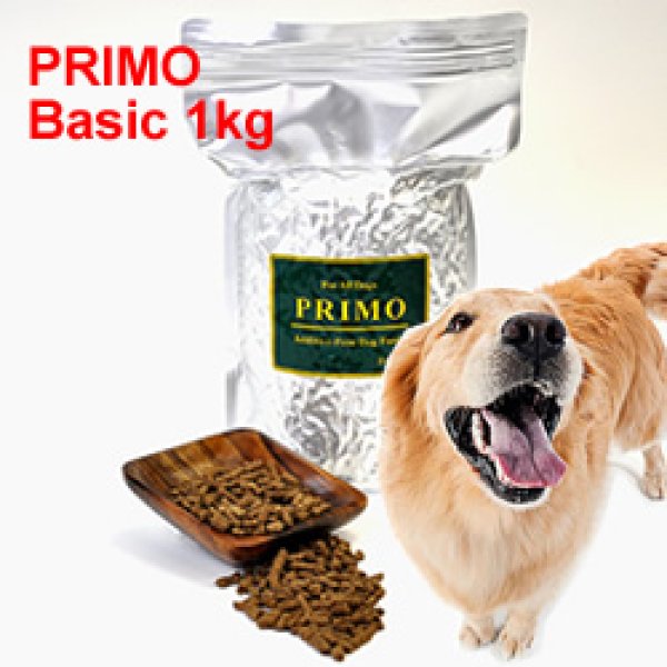 画像1: 無添加、国産で安心安全のドッグフード【PRIMO】basic1kg (1)