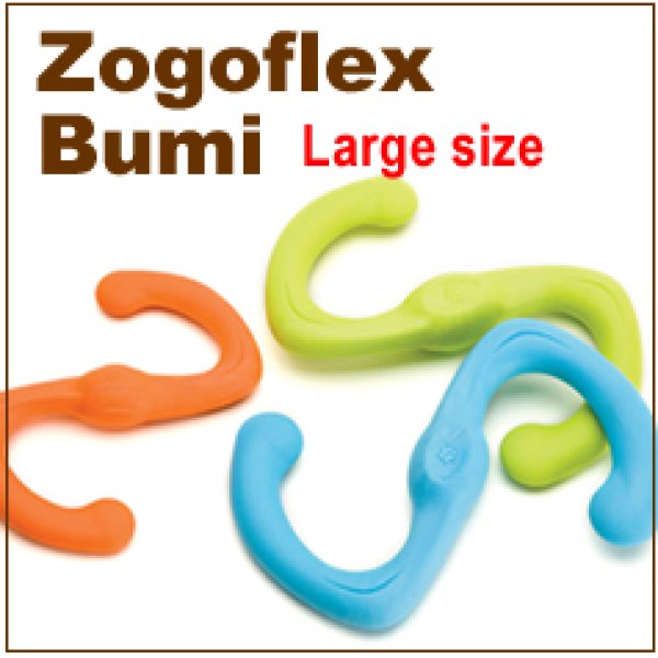 画像1: 引っぱりあって遊べる！耐久性に優れたオモチャ【Zogoflex Bumi】Largeサイズ (1)